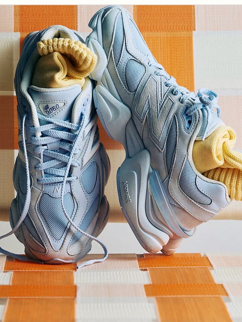 New Balance Women's Pastel Blue 9060 Sneakers